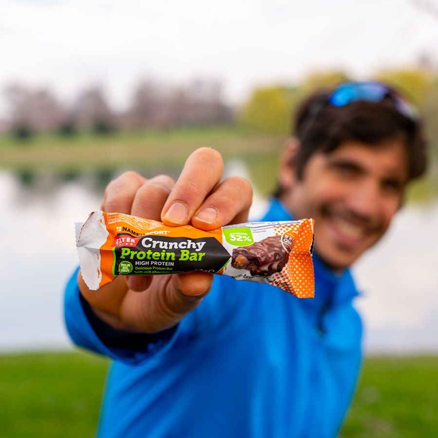 Named Sport - Crunchy Protein Bar Choco-Brownie - Barretta Proteica 40 g