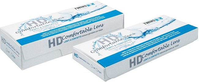 Hd Comfort Lens Lenti A Contatto Diottrie 1,25 10 Pezzi