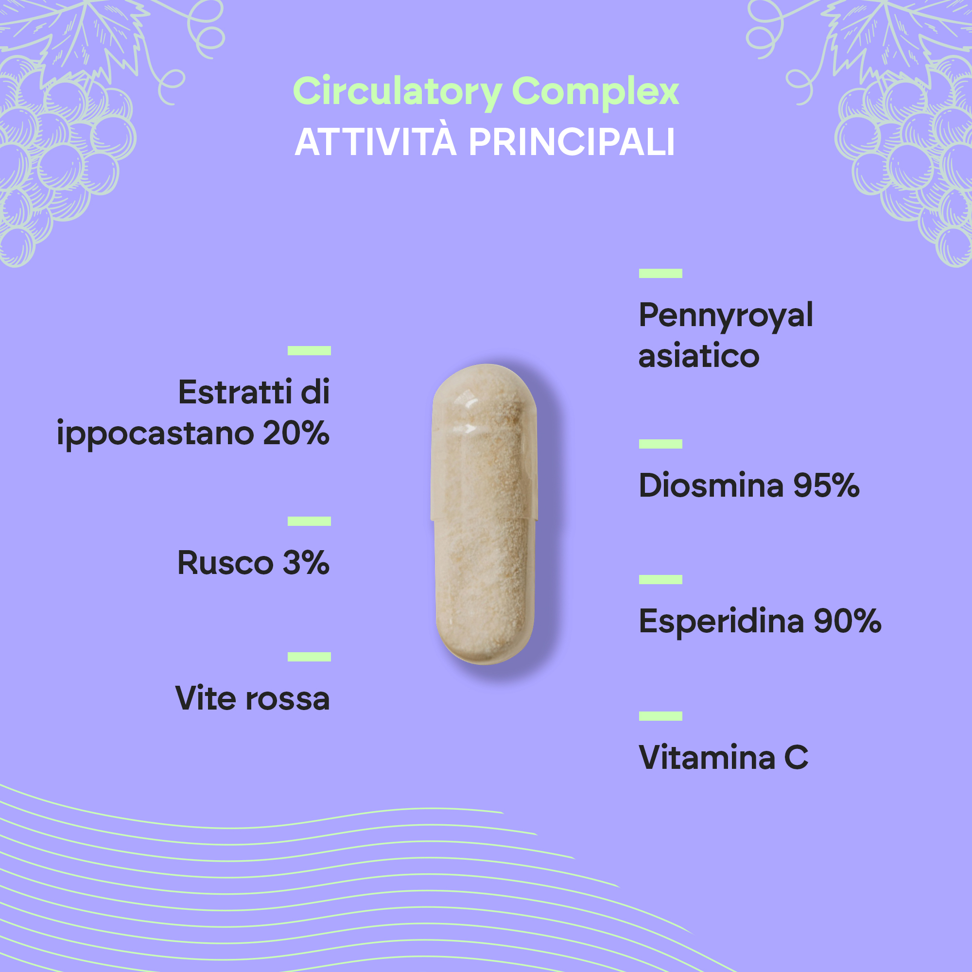 Nutralie Circulatory Complex - Integratore Per Il Microcircolo 60 Capsule