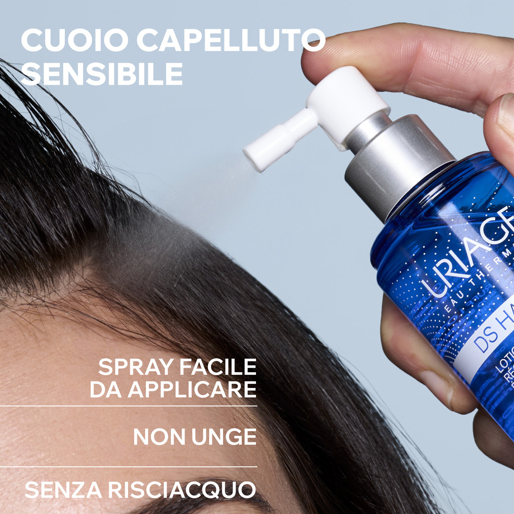 Uriage DS Hair - Lozione Antiforfora Intensiva Per Forfora Grassa O Secca 100 ml