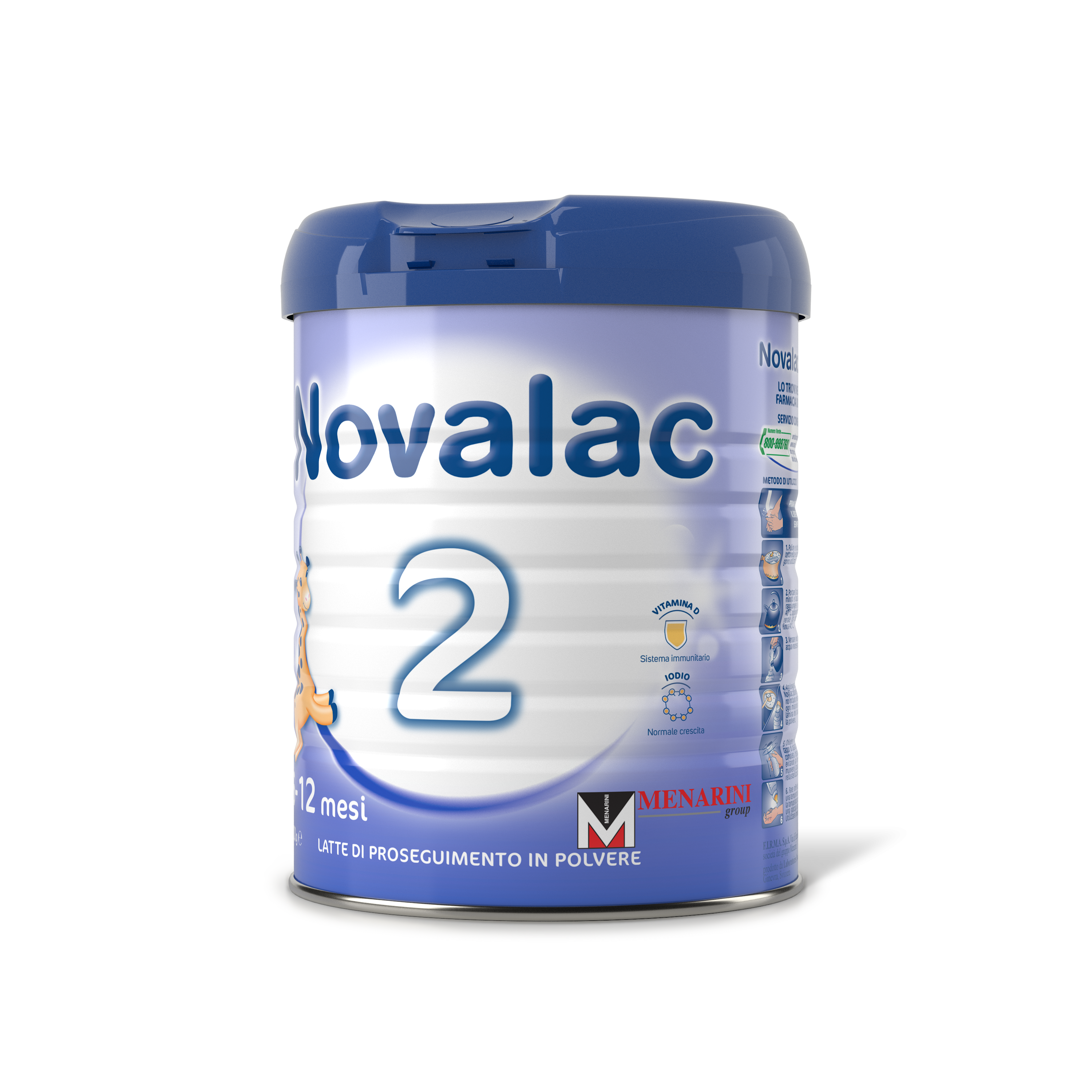 Novalac 2 Latte in Polvere 6-12 mesi