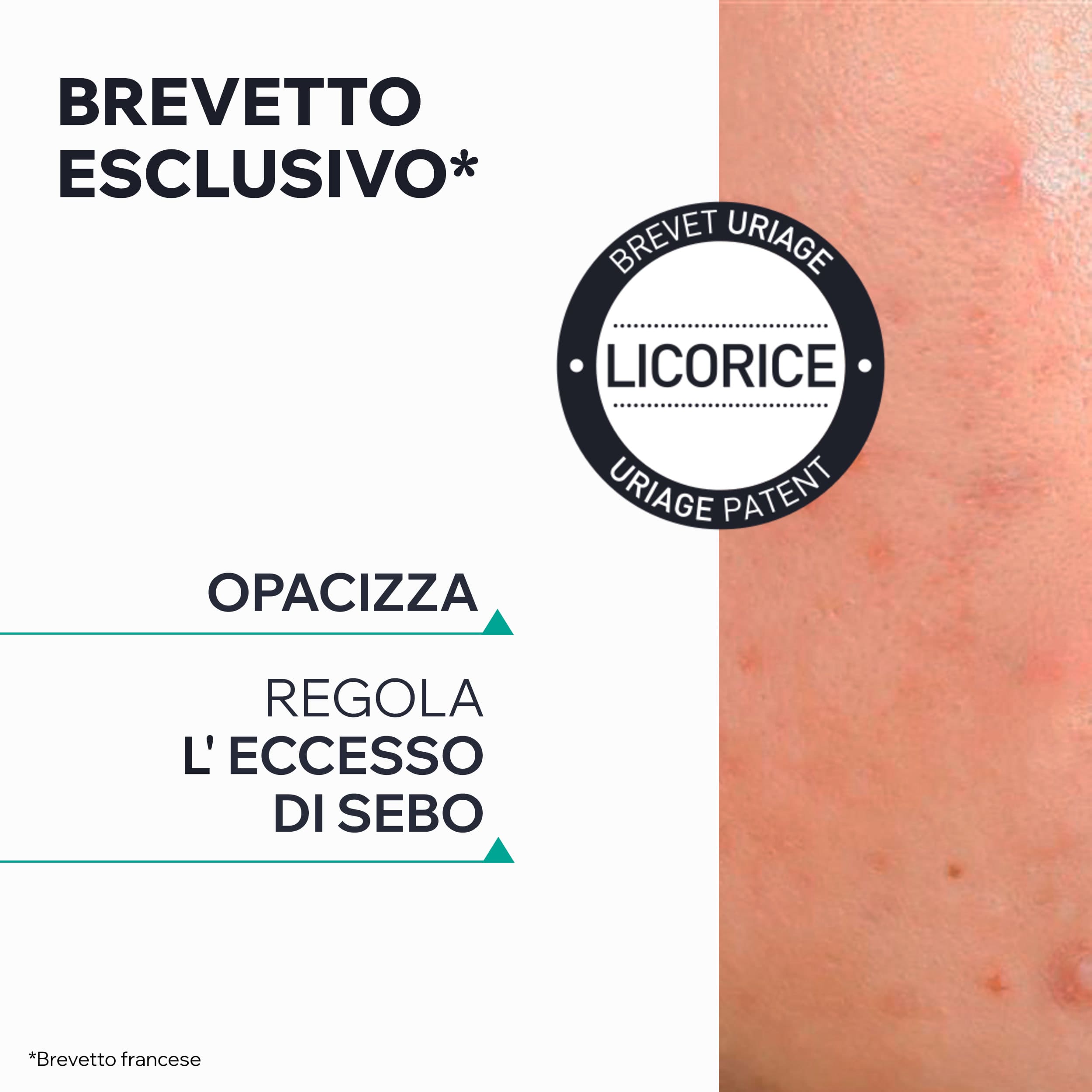 Uriage Hyséac - Mat Gel-Crema Opacizzante Viso Per Pelle Mista, Grassa E Lucida 40 ml