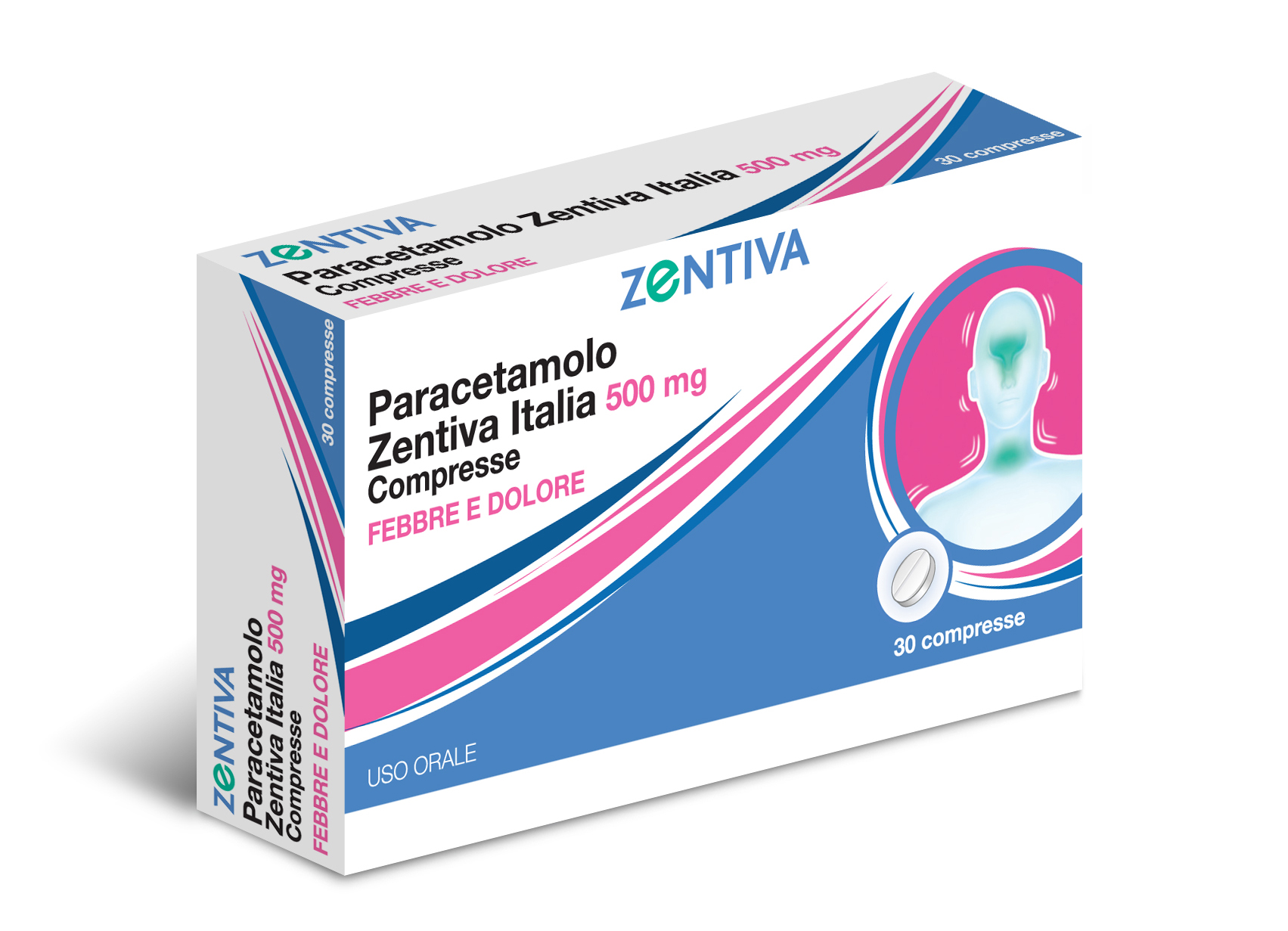 PARACETAMOLO  500mg 30 compresse ZENTIVA