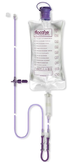FLOCARE SACCA C/DEFLUS 2L INF