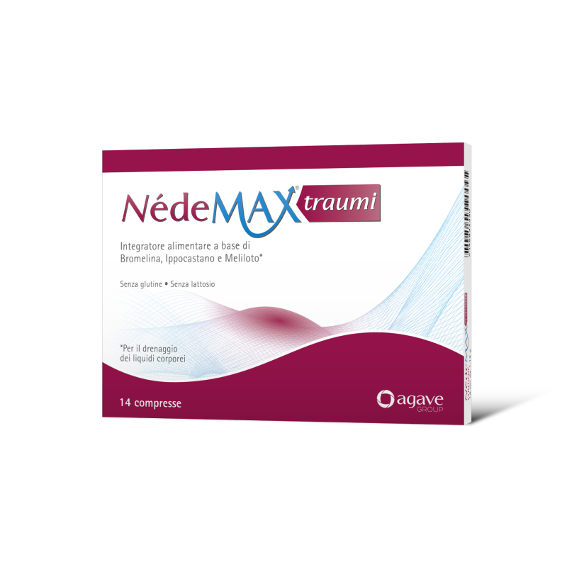 Agave - Nedemax Traumi 14 Compresse - Integratore Per Il Drenaggio Dei Liquidi Corporei