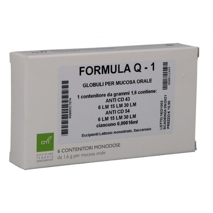Oti Formula Q1 6 Fiale Globuli