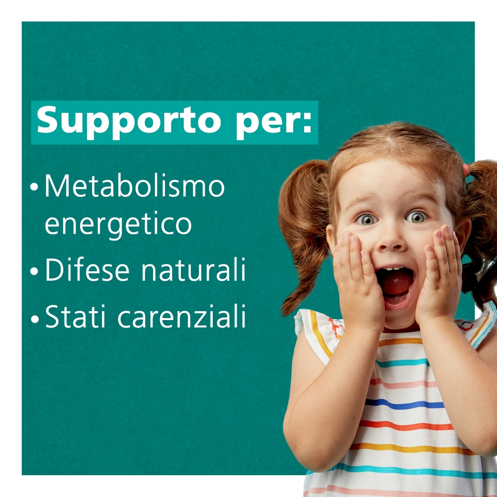 Be-Total Sciroppo Integratore Alimentare Vitamina B Stanchezza Sistema Immunitario Bambini 200 ml