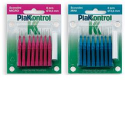Plakkontrol Scovolini Manico Fisso 0,6 mm 8  Pezzi