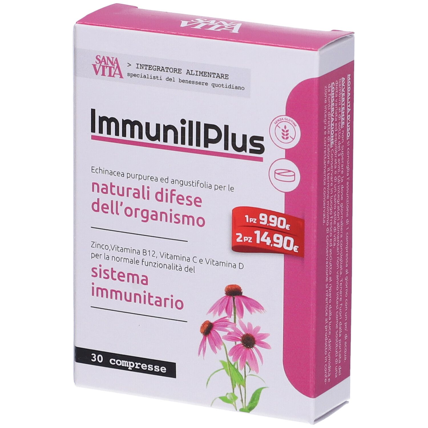 SANAVITA IMMUNILLPLUS 30CPR