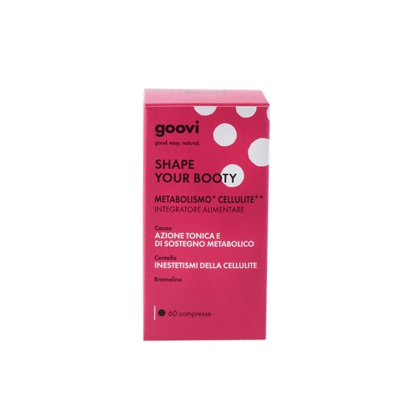 GOOVI SHAPE YOUR BOOTY Integratore cellulite 60 cpr