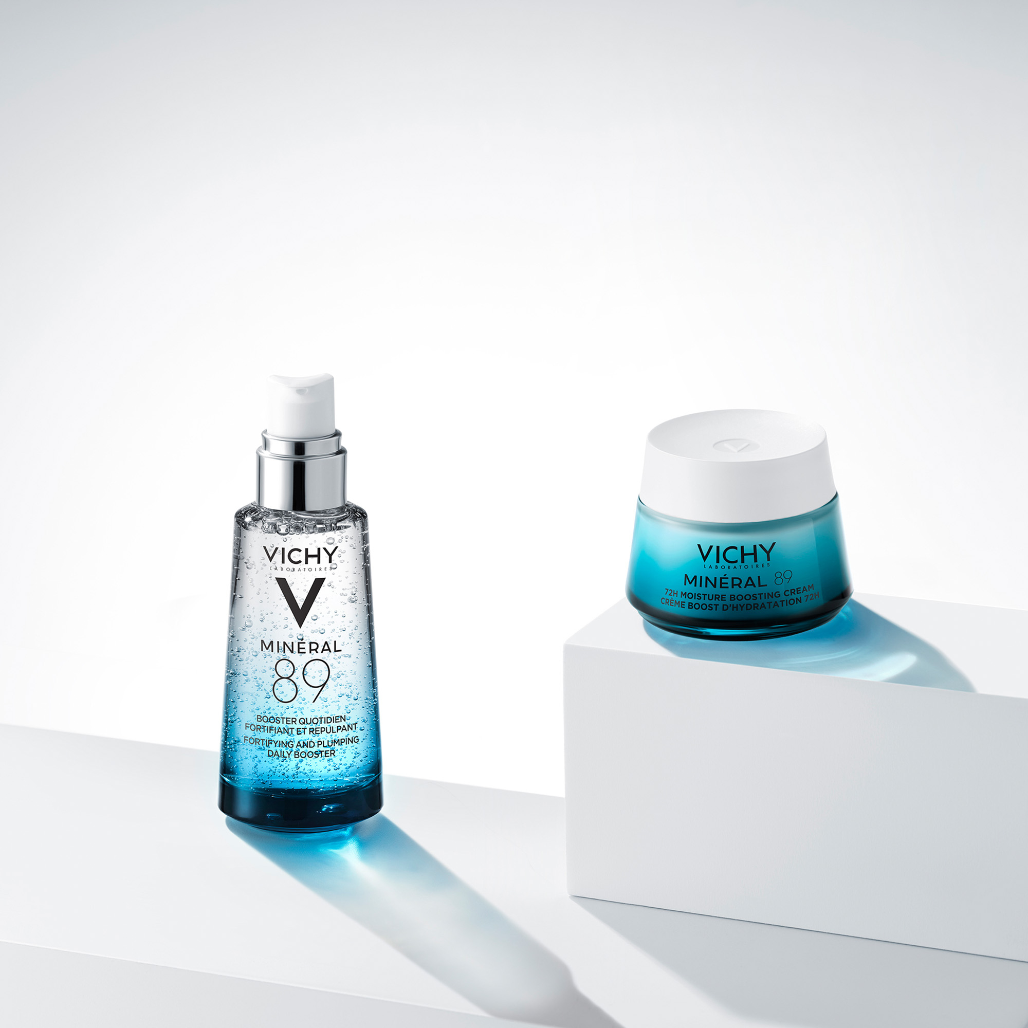 Vichy Minéral 89 Crema Boost Idratazione 72H Leggera per tutti i tipi di pelle 50ml