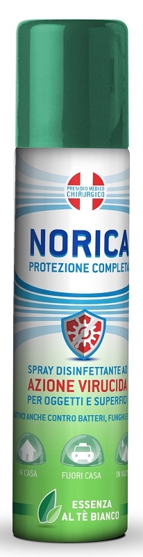 NORICA PROTEZIONE COMPLETA SPRAY DISINFETTANTE AD AZIONE VIRUCIDA PER OGGETTI E SUPERFICI 300ml