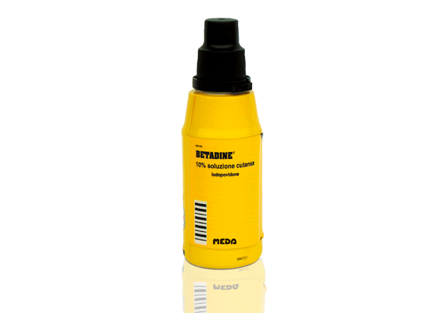 BETADINE*SOLUZ CUT 125ML 10% -SCADENZA 31 OTTOBRE 2026