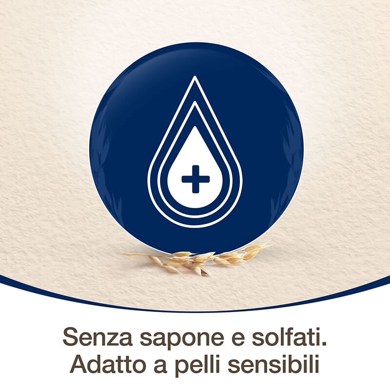Aveeno Skin Relief Detergente Olio Bagnodoccia Lenitivo Pelli Sensibili Senza Sapone e Solfati 300 ml