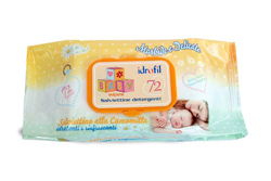 SALVIETTINE BABY CAMOMILLA 72P