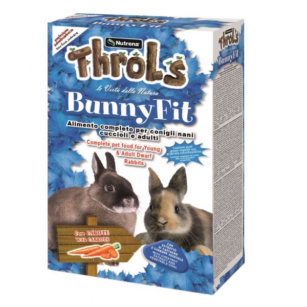RAGGIO DI SOLE THROLS MANGIME CONIGLI BUNNY FIT CAROTE 900GR