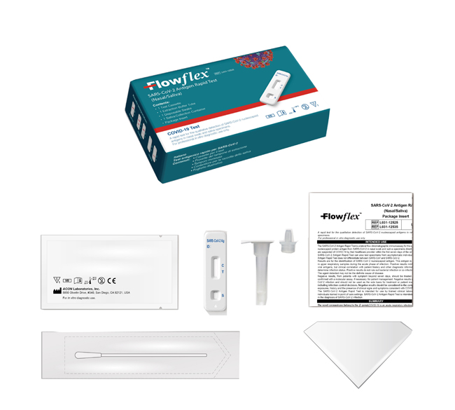 TEST FLOWFLEX SALIVA 1PZ