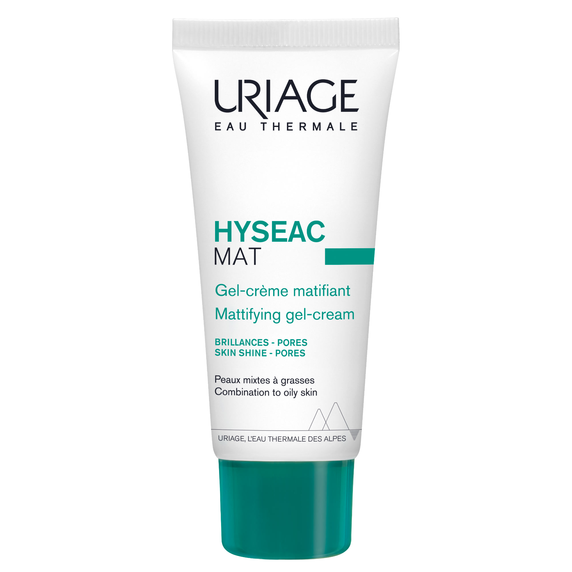 Uriage Hyséac - Mat Gel-Crema Opacizzante Viso Per Pelle Mista, Grassa E Lucida 40 ml
