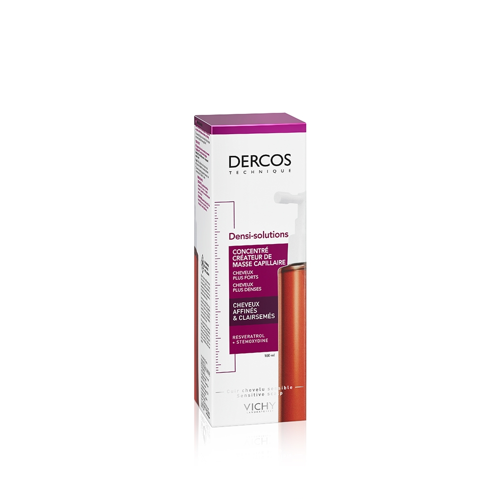 Vichy Densi-Solutions Trattamento concentrato moltiplicatore di massa capillare per capelli fini e diradati 100 ml