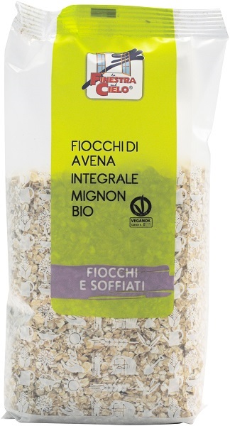 La Finestra sul Cielo Fiocchi d'Avena Biologici ed Integrali Mignon