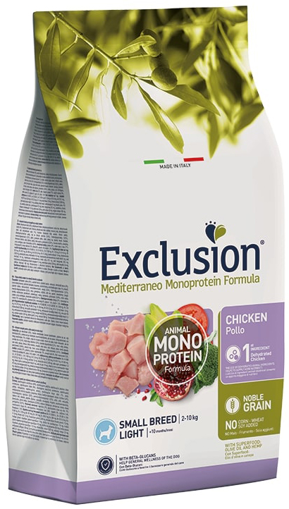 EXCLUSION M LIGHT CHICK S 2KG