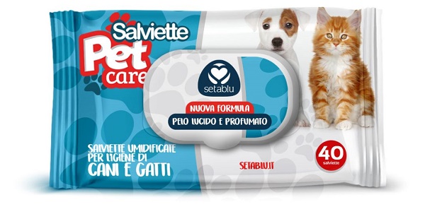 SALVIETTINE PET POP UP 40PZ