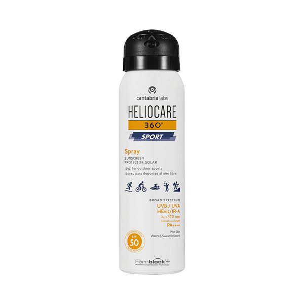 Heliocare 360° Sport - Protezione Solare SPF50 Corpo Spray 100 ml