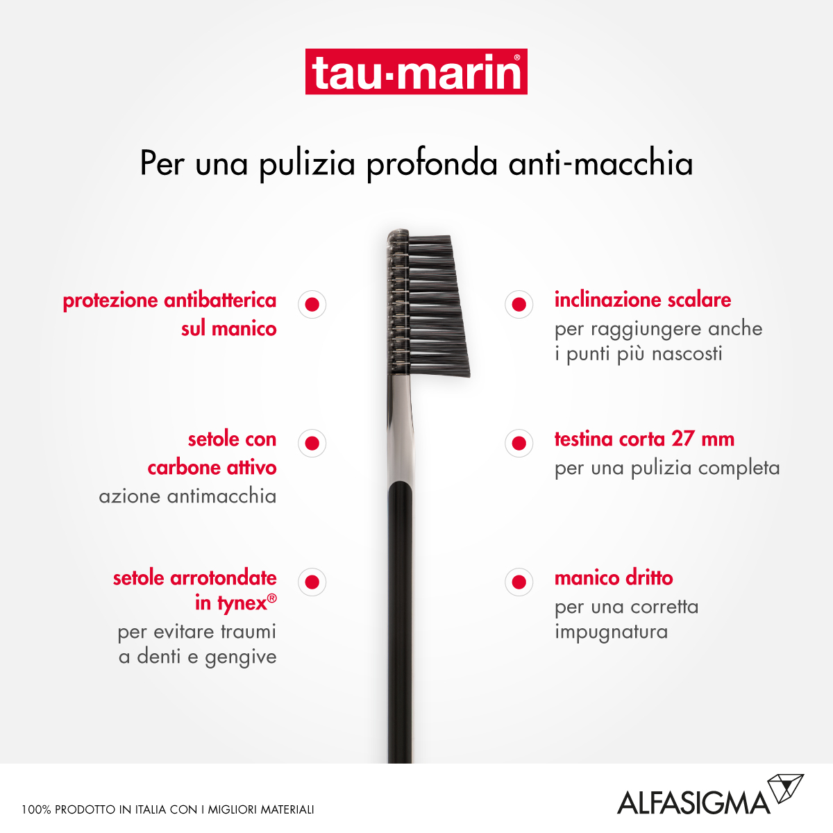 TAUMARIN SPAZZ PROF BLACK ANTI