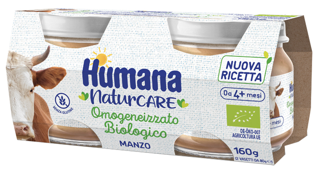OMO HUMANA Manzo*2x80g