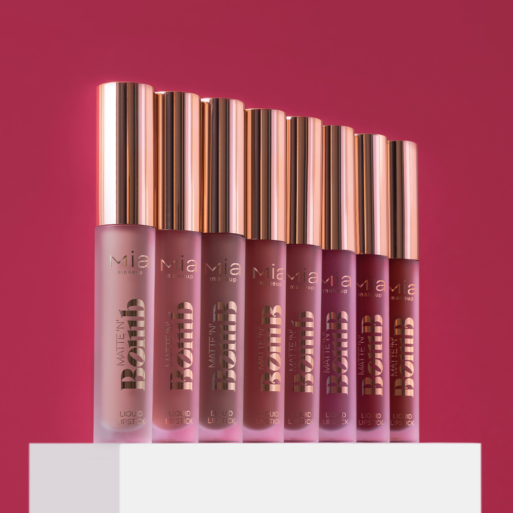 Mia Makeup - Matte 'N' Bomb - Rossetto Liquido N.06 Chateau Rose