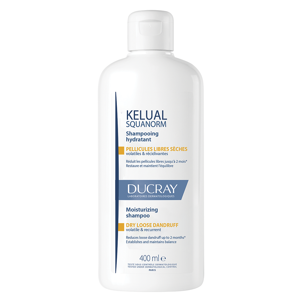 Ducray Kelual Squanorm - Shampoo Trattante Idratante Per Forfora Secca 400 ml 