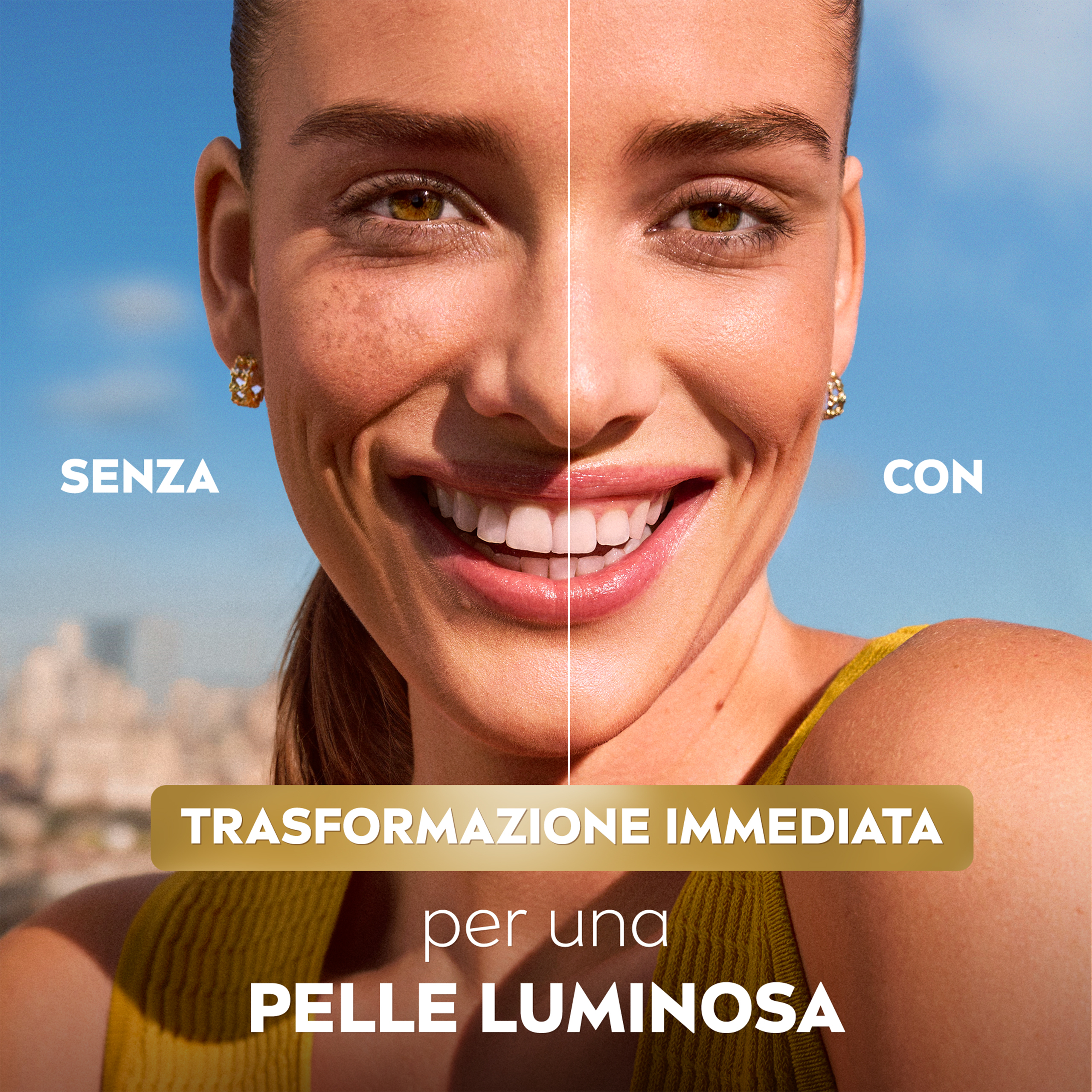 Nivea Cellular Luminous630 Fluido CC Cream SPF 30 Light 40 ml, Crema viso colorata anti-macchie