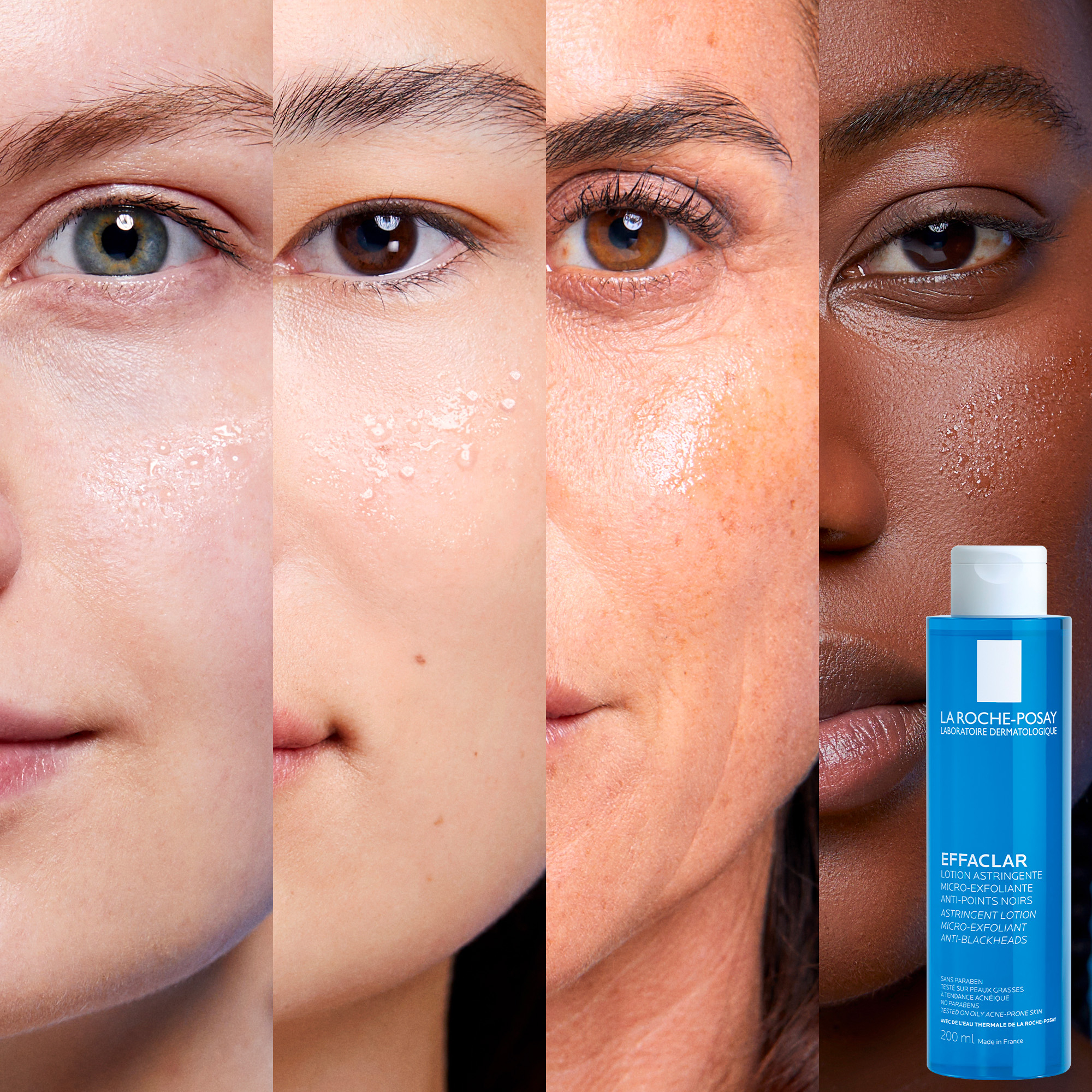 La Roche-Posay Effaclar lozione Astringente Microesfoliante per pelle mista, grassa o a tendenza acneica 200 ml