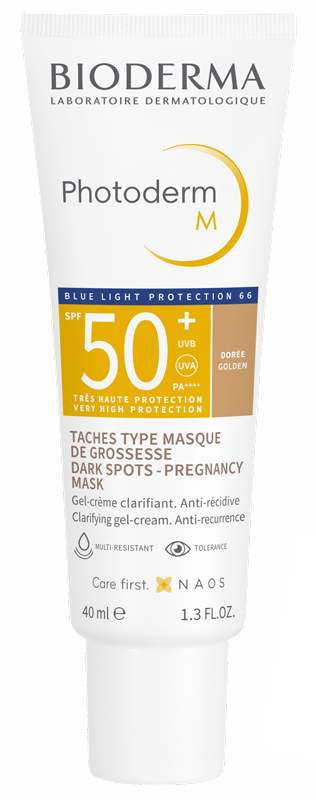 BIODERMA PHOTODERM M CREMA SOLARE SPF 50+ TONALITA' DORATA  40 ML