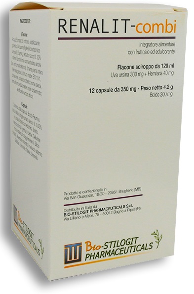 Renalit Combi Integratore 12 Capsule + Sciroppo 120 ml