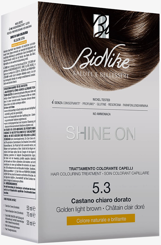 SHINE ON CASTANO CHIARO DORATO