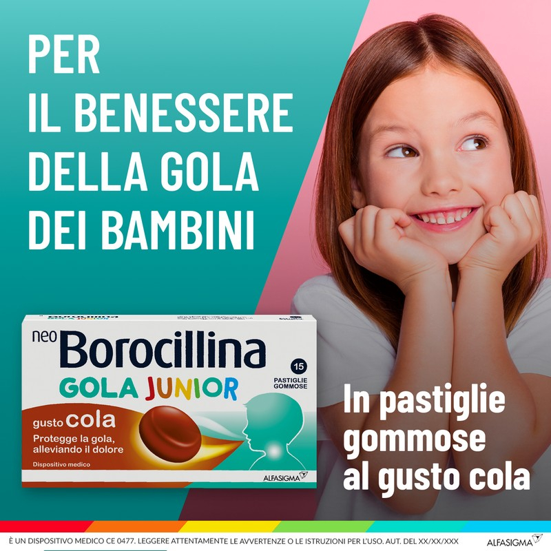 NEOBOROCILLINA GOLA JUN 15PAST - SCADENZA 31 AGOSTO 2026