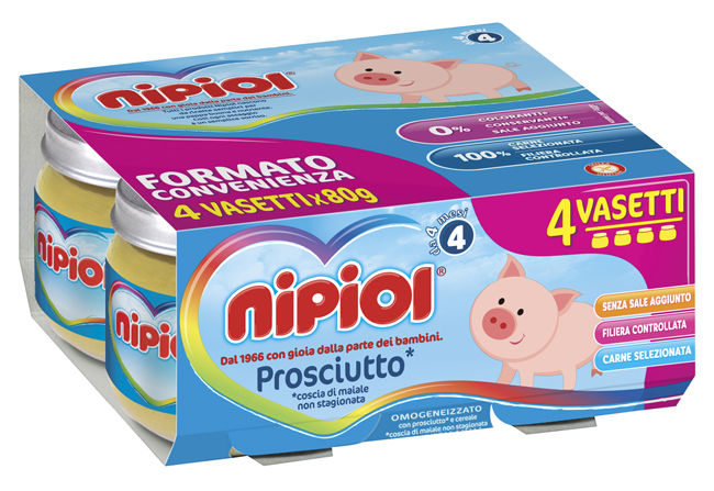 NIPIOL OMOG PROSCIUTTO 4X80G
