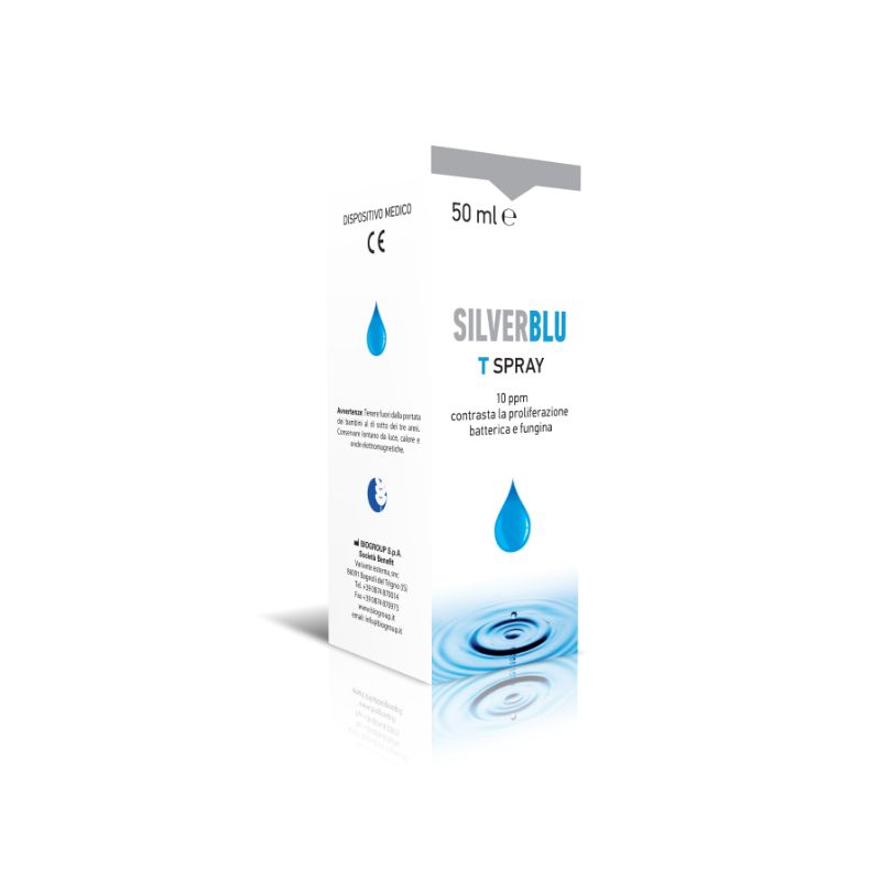 Biogroup - Silver Blu T - Spray Per Uso Orale 50 ml
