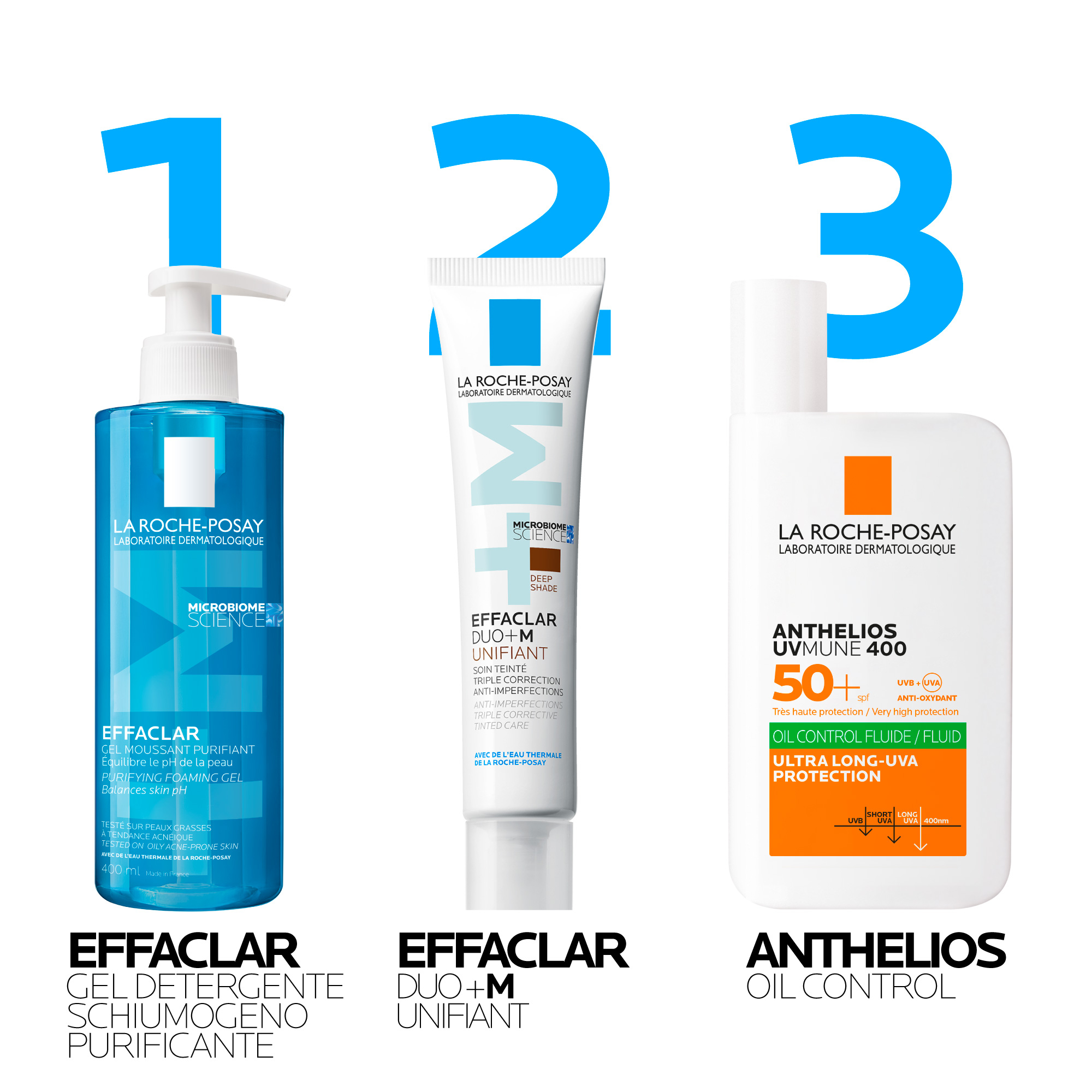 La Roche-Posay Effaclar Duo+M Unifiant Deep trattamento correttivo uniformante e purificante con nuovo attivo phylobioma e niacinamide 40ml