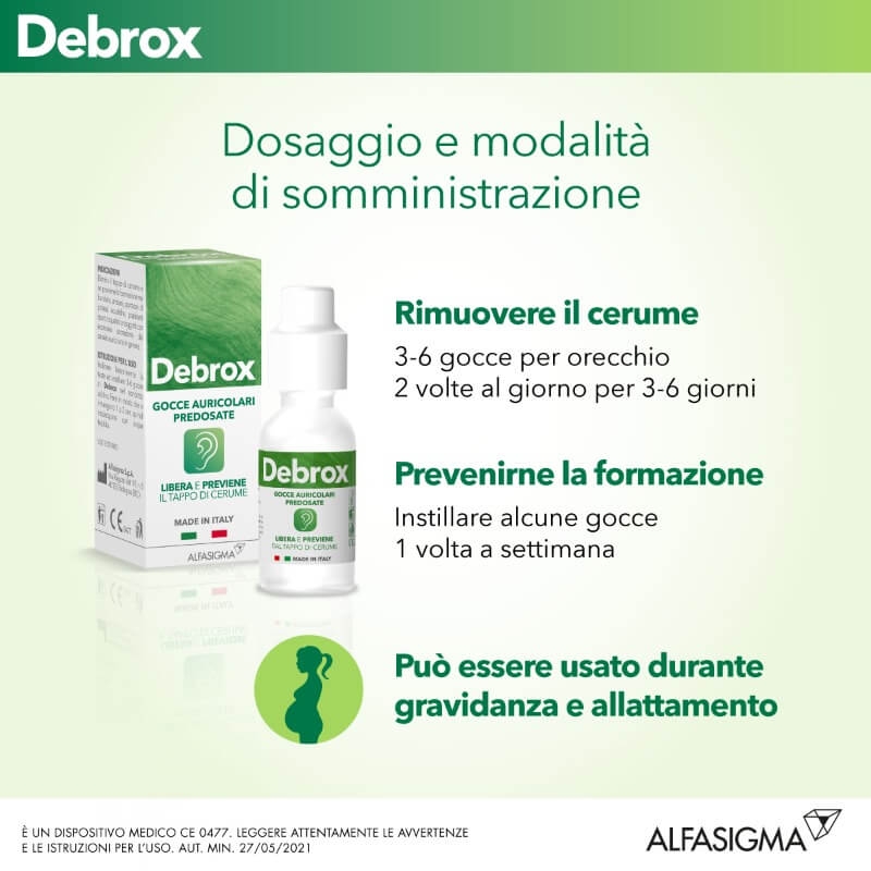 Debrox Gocce Auricolari Predosate 15 ml