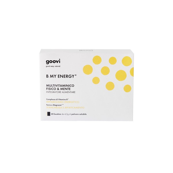 GOOVI B MY ENERGY Integratore Multivitaminico 20 bustine
