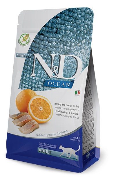 N&D OCEAN CAT HER&OR AD 1,5KG