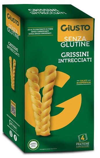 GIUSTO S/G Grissini Intrecc.