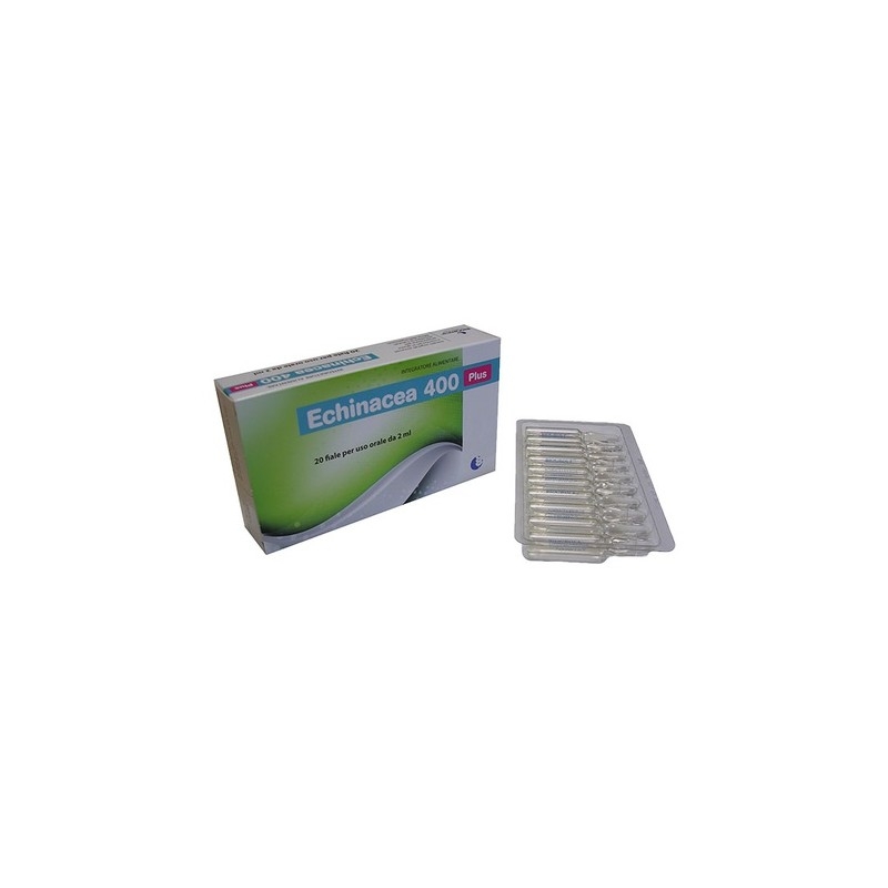 Echinacea 400 Plus Integratore 20 Fiale da 2ml