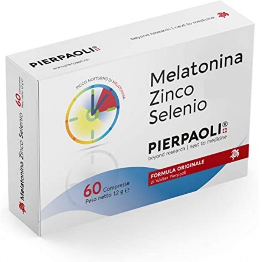 Melatonina Zinco-Selenio Pierpaoli - 60 compresse