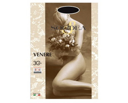 Solidea Venere 30 DEN Collant Compressivo Colore Sabbia Taglia 4 XL