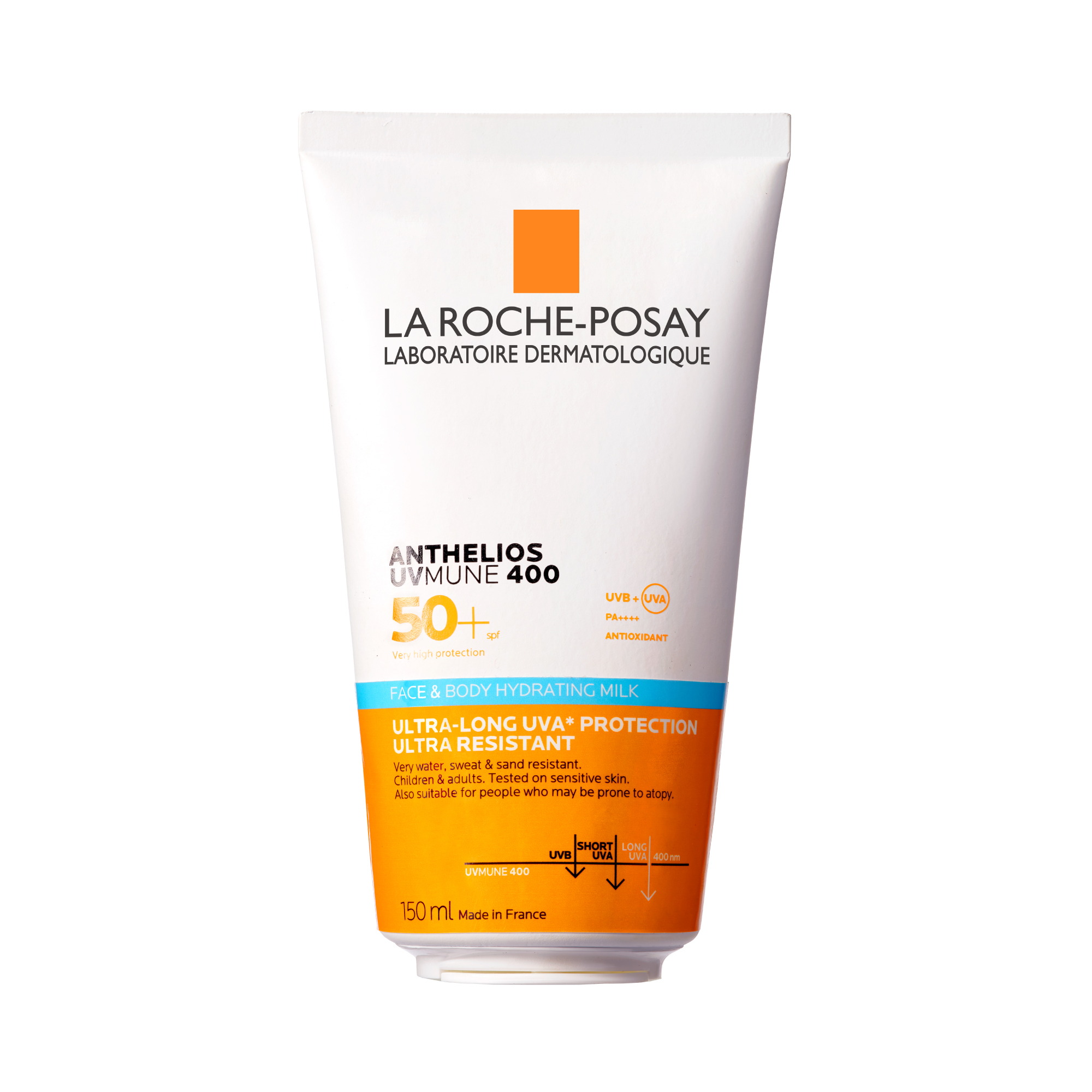 La Roche-Posay - Anthelios Uvmune 400 Latte Idratante SPF50+ Viso E Corpo 150 ml