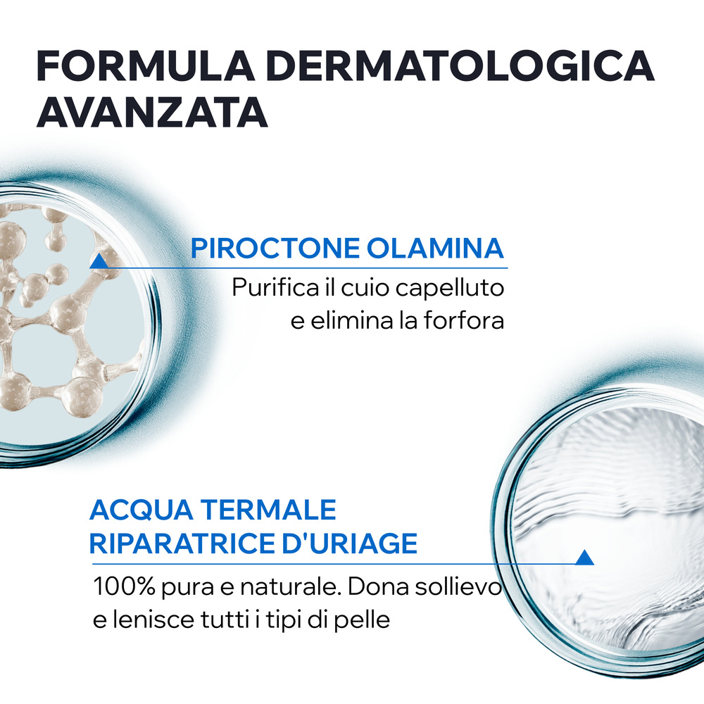 Uriage DS Hair - Shampoo Delicato Riequilibrante Per Tutti I Tipi Di Capelli 500 ml