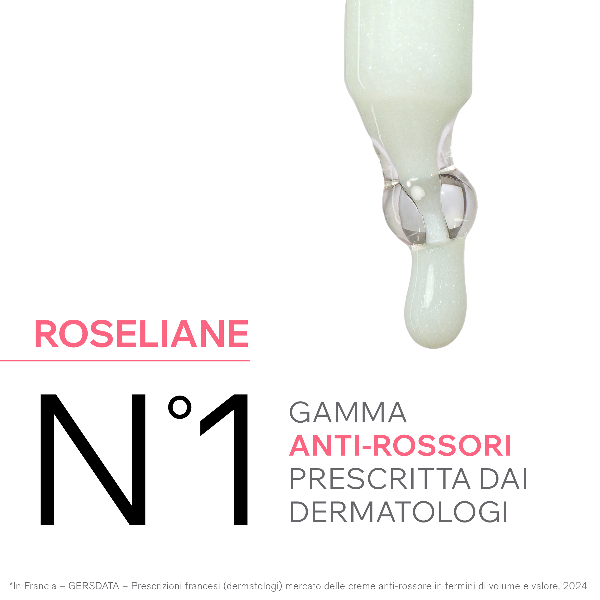 Uriage - Roséliane Siero Levigante Anti-Rossori Lenitivo Per Couperose E Rosacea 30 ml
